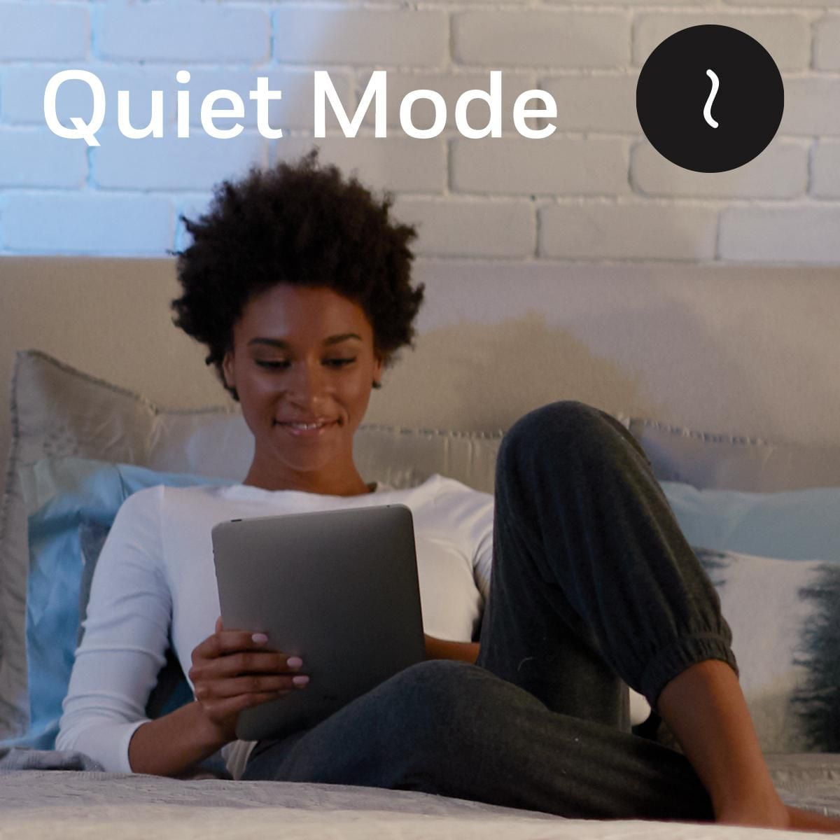 Honeywell HCE845BC HeatGenius™ Chaufferette en céramique à deux zones Façon plus futée de chauffer