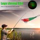 thumbnail image 4 of Señuelos de pesca falsos de simulación de camarones de madera luminosa 12cm 14 3g cebo artificial Hugtrwg  Para estrenar, 4 of 7