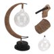 thumbnail image 4 of Color LED Moon Ball Modeling Lamp Hemp Rope Wrought Exquisite Durable Moon Shaped Light, 4 of 5