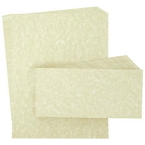 Best Paper Greetings Stationery Paper & Envelopes Set - 96-Pack, 8.5 x 11 Inch, Cream Textured - Letter Writing Paper for Love Letters & Invitations