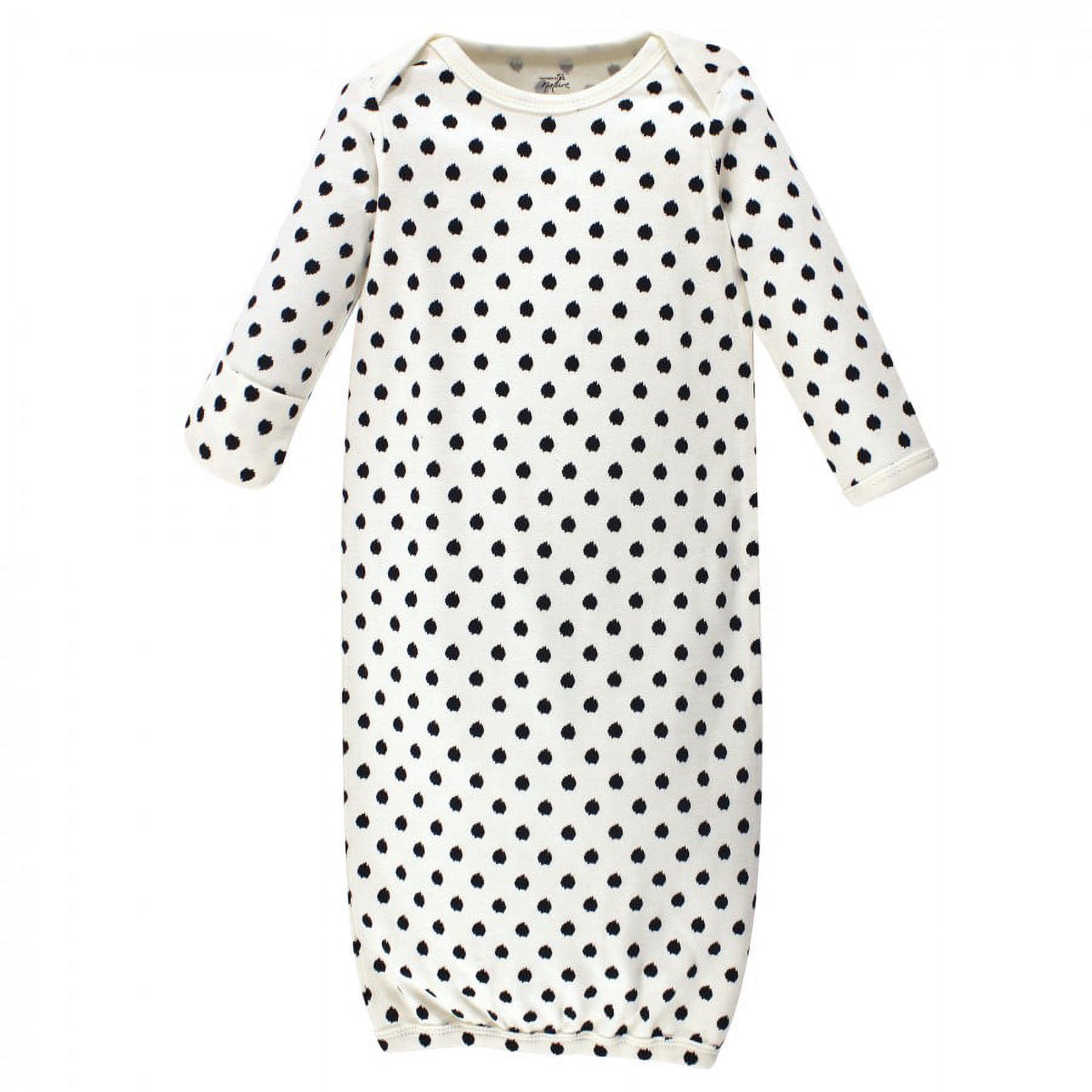 Touched by Nature Infant Girl Organic Cotton Gowns, Heart