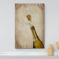 thumbnail image 2 of wall26 Canvas Print Wall Art Retro Cork Bottle Popping Champagne Drinks &amp; Cocktails Alcohol Digital Art Modern Art Decorative Bohemian Chic Kitchen/Food for Living Room, Bedroom, Office - 32&quot, 2 of 5