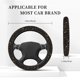thumbnail image 3 of Balery Casino Fundas elásticas antideslizantes para volante, funda protectora universal para hombre y mujer, 15 pulgadas, accesorios para coche., 3 of 6
