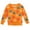 Orange, variant on Boys Girls Halloween Sweatshirt All-cut Print Pullover Fall Long Sleeve Crewneck Loose Fit for Casual Wear Orange,9-10 Years