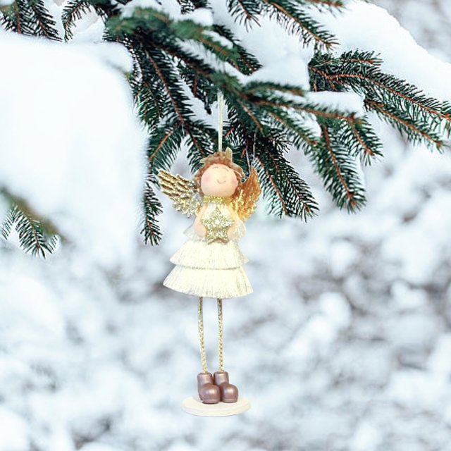 Puntoco Adorno Decorativo De Ángel Lindo Navideño A,Decoración Hogareña