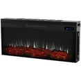 thumbnail image 5 of Bowery Hill Contemporary Electric Fireplace Entertainment Center in White, 5 of 20
