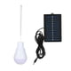 thumbnail image 4 of Bombilla LED solar monocristalina | Lámpara portátil recargable por USB con gancho | Brillo de 1,5 W 6000-6500K | Panel solar incluido | Acampar al aire libre, Senderismo, Pesca, Iluminación de, 4 of 8