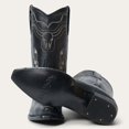 thumbnail image 6 of Women's Stetson Sedona Snip Leather Boots Snip Toe Handcrafted Black, 6 of 6