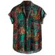 thumbnail image 1 of Camisas abotonadas casuales de color sólido de manga corta de moda de verano para hombres Pompotops oipoqjl43111, 1 of 9