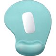 thumbnail image 1 of Alfombrilla ergonómica para ratón con reposamuñecas, de gel y base de poliuretano antideslizante, con espuma viscoelástica para aliviar el dolor, ideal para ordenador portátil y accesorios de oficina., 1 of 5