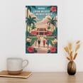 thumbnail image 3 of Vintage Retro Travel Poster Wall Art Gran Museo Del Mundo Maya Merida Mexico Tropical Landscape Print Canvas Poster, 3 of 8