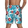 thumbnail image 2 of Rocae Hawaiian Style for Men's Swim Trunks Quick Dry With Two Side Pockets and One Lined Patch PocketSmall, 2 of 9