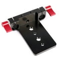 thumbnail image 1 of Durable Double Rod Clamp Mounting Adapter 15mm Diameter for Standard Tripods, 1 of 9
