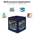 thumbnail image 2 of Easter Large Capacity Foldable Storage Baskets with Handle, 10.8"x10.5"x10.6", Toy Storage Cube Organizer Storage Containers, 2 of 6