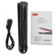 thumbnail image 2 of Mini Rechargeable Cordless Hair Curler & Straightener Hair Ironing Device Styling Tool (Black), 2 of 5