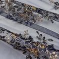 thumbnail image 5 of Rowley Sequin Embroidered Mesh Fabric. Lace Netting Material - 52 Inch in Width | Home Decor, 5 of 7