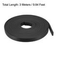 thumbnail image 2 of Unique Bargains Solid Rectangle Rubber Seal Strip 5mm Wide 3mm Thick 1 Meter Long Black, 10mm x 3mm x 9.84ft, 2 of 5
