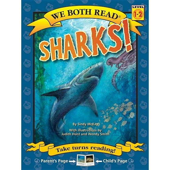 We Both Read - Level 1-2 (Quality) We Both Read-Sharks!, (Paperback)