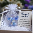 thumbnail image 6 of Pekkaxy Forget-Me-Not Angel Figurine, 2.76 x 1.97 in, Handcrafted Keepsake for Comfort and Remembrance, Portable Pocket Token for Grieving Loved Ones, 6 of 9