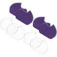 thumbnail image 3 of HUGFEGWE 16 Pairs Half Size Pad Foot Pads High Heels Pads Anti-Slip Insole Pad High Heel Forefoot Pads Metatarsal Forefoot Cushions Adhesive Forefoot Pads Metatarsal Pads Forefoot Gel Pad CJB91-87633, 3 of 9