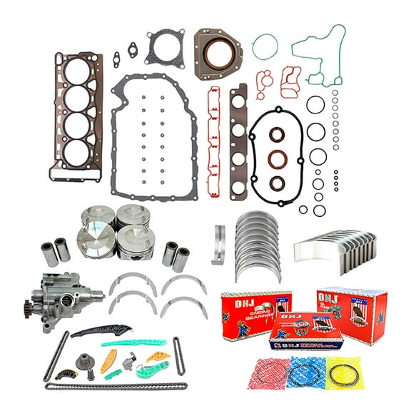 DNJ EK805DM Master Engine Rebuild Kit Fits Cars & Trucks 2009-2013 Audi 2.0L L4 16V DOHC 1984cc