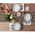 thumbnail image 3 of Christmas Blue Snowflake Texture Table Runner ration Home r Dinner Table ration Table r, 3 of 6