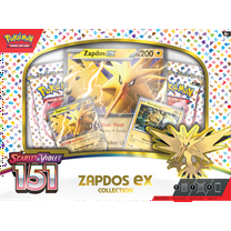 Pokemon Trading Card Games Scarlet & Violet 3.5 151 Collection Zapdos Ex - 4 Pokemon Tgc Scarlet & Violet—151 Booster Packs