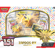 Pokemon Trading Card Games Scarlet & Violet 3.5 151 Collection Zapdos Ex - 4 Pokemon Tgc Scarlet & Violet151 Booster Packs