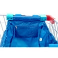 thumbnail image 7 of Handy Sandy Repeat Shopping Universal Cart Bag with Zipper Pouch Polyester, Patent, Blue, 3 Pack, 7 of 7