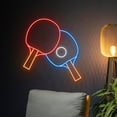 thumbnail image 3 of Handmadetneonsign Table Tennis Led Sign, Ping Pong Neon Sign, Table Tennis Racket Neon Light, 3 of 5