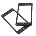 thumbnail image 4 of Electric Guitar Pickup Frame, Musical Instrument Accessories Pickup Mounting Ring 2Pcs  For Guitar Pickups Silver,Black,Gold, 4 of 8