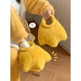 thumbnail image 2 of Cartoon Duck Palm Cotton Home Slippers For Women‘s Winter Indoor Household Slippers Man Warm Gintama Elizabeth Non Slip Slipper, 2 of 7