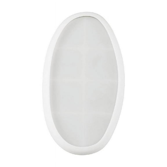 ZPAQI DIY Crystal Oval Trays Silicone Molds Unique Storage Dish Resin Molds Birthday