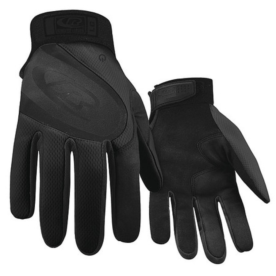 Ringers Gloves 133 10 Mechanics Gloves L Black One Piece Spandex Walmart Com