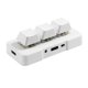 thumbnail image 5 of Mini Mk321-Pro Teclado Mini Personalizado Mini Mini Contruptor Azul Mecánico USB+2.4G+BT Conexión para el Juego de Oficina Multimedia White, 5 of 7