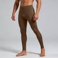 thumbnail image 2 of IWRICH Compression Pants for Men Leggings Sports Gym Cool Athletic Tights Base Layer for Running Football Basketball Yoga Coffee M, 2 of 6