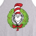 thumbnail image 2 of The Cat in the Hat - Cat Wreath - Men's Jersey Tank Top, 2 of 4