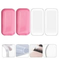 thumbnail image 6 of LABSERRON Eyelash Protector Silicone Forehead Sticker 4Pcs White Pink 11x5.5cm Salon Use Makeup Accessories, 6 of 8