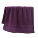 thumbnail image 5 of Toalla de baño morada de 50 x 100 cm, toalla de playa para adultos sin tirantes, gruesa y grande, toalla de pecho de color sólido, 5 of 6