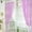 Purple, variant on Ayyufe Window Sheer Valance Floral Curtain Bedroom Home Room Wedding Party Decor
