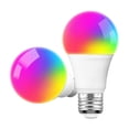 thumbnail image 4 of Bombilla Inteligente Wifi Brillo De Color Bombilla Inteligente E27 Ajustable Con Función De Sincronización Control De Voz Función De Control Remoto Para El Hogar Minnieouse AF000278-00, 4 of 6