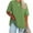 Light Green, variant on Sherrylily Women Plus Size T Shirts Oversized Half Sleeve Tunic Top