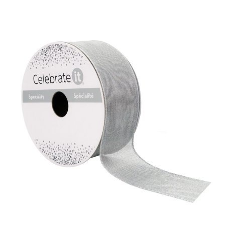 UPC: 0886946379246 | 1.5  x 15yd. Satin Metallic Wired Ribbon by Celebrate It® Specialty