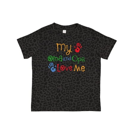 

Inktastic Oma and Opa Love Me Grandchild Gift Toddler Boy or Toddler Girl T-Shirt