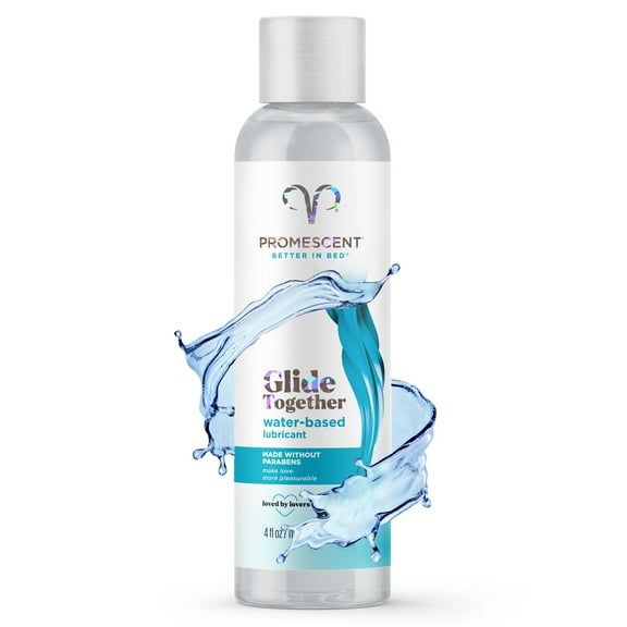 Promescent Water Based Lube for Sex, Premium Personal Lubricant Sex Gel, Long-Lasting (4 oz)