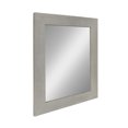 thumbnail image 2 of Kate and Laurel - Garvey Wood Framed Wall Mirror, 36 x 30, Rustic Gray, 2 of 6