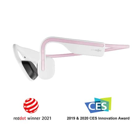 AfterShokz - OpenMove Open-Ear Lifestyle Headphones - Pink