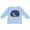 AE-Light Blue, variant on I Love Space Cute Dinos and Planets Boys or Girls Long Sleeve Toddler T-Shirt