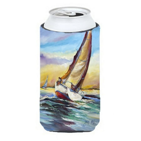 

Carolines Treasures JMK1159TBC Horn Island Sailboat Race Tall Boy Beverage Insulator Hugger Tall Boy multicolor