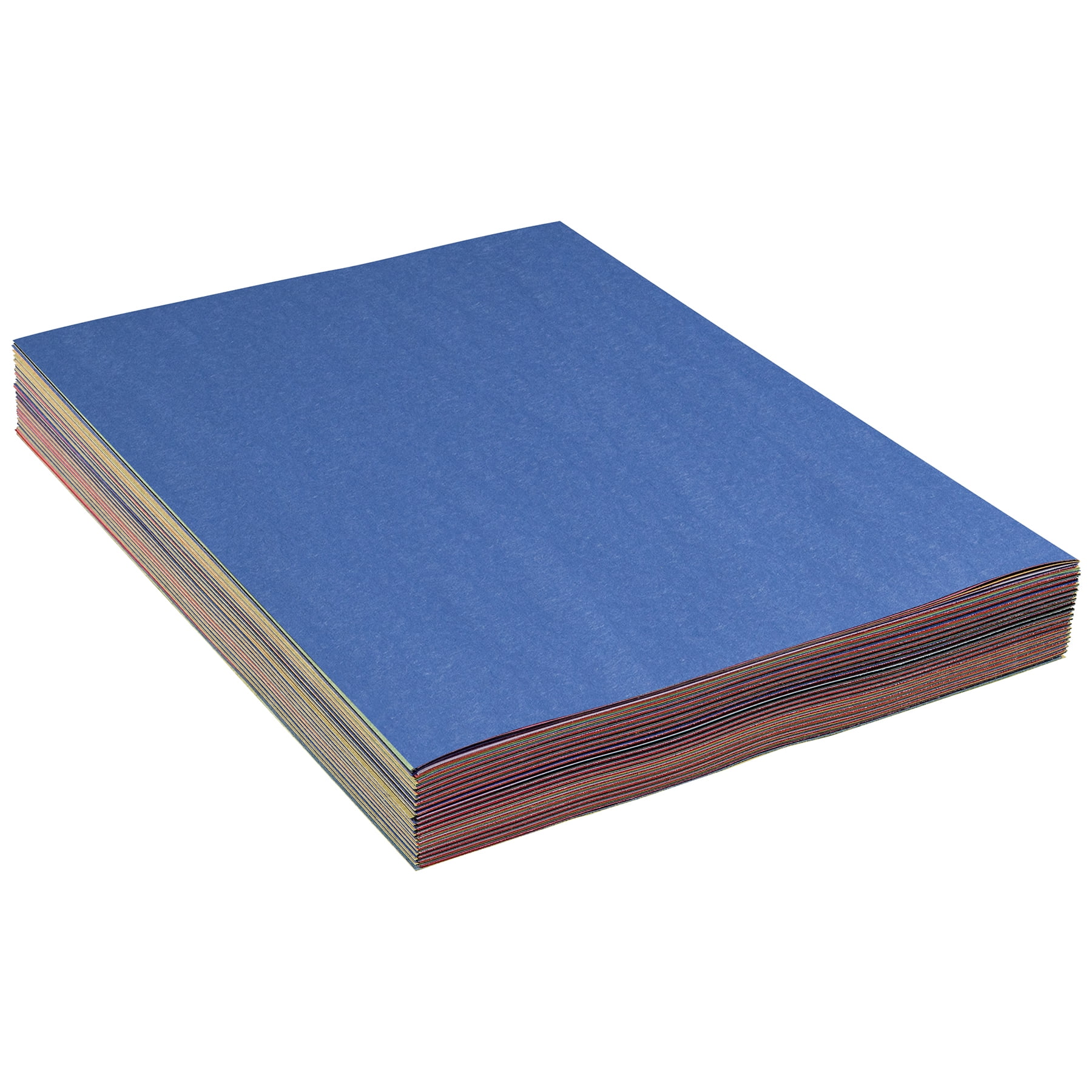 Prang Construction Paper, Standard Weight, 10 Assorted Colors, 9" x 12", 200 Sheets Per Pack, 3 Packs